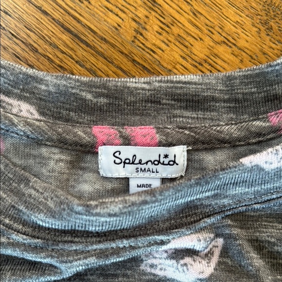 Splendid Women's Small Pajama Set with Pink Lip Design Coordinated Set - Picture 2 of 7